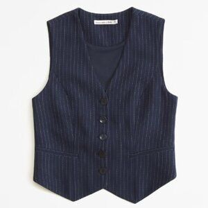 Trending A&F Mara Tailored Vest V-Neck Set Top